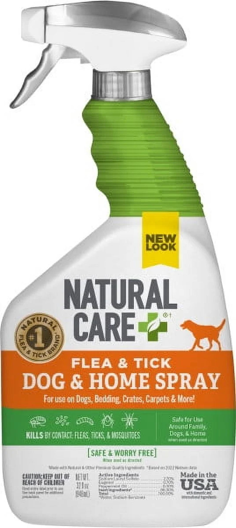 (3 Pack)  Flea and Tick Repellent Spray for Dogs and Home - 32Oz.