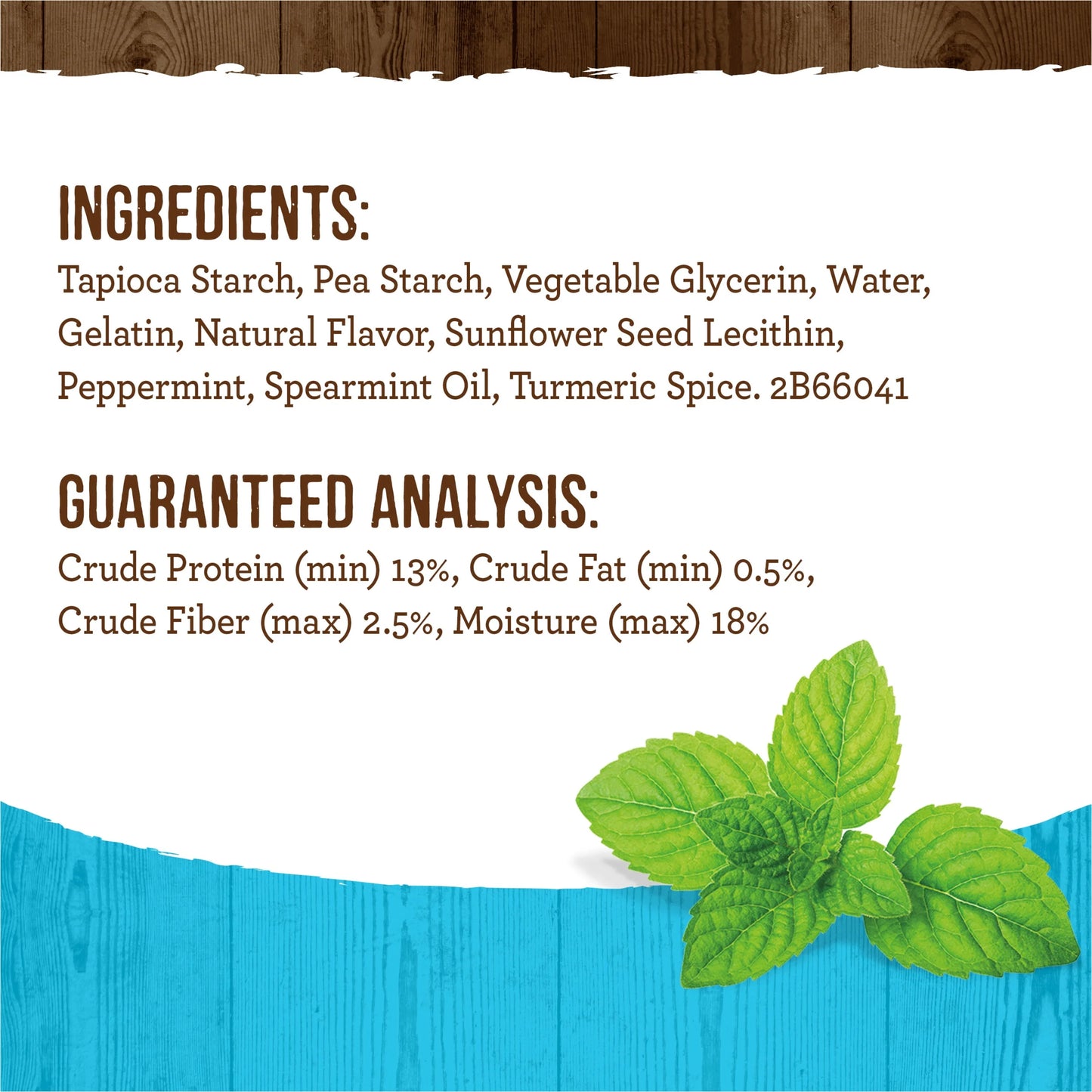 Fresh Kisses Small Dog Treats, Real Mint Flavor Dental Chews, 23 Oz Box (36 Count)